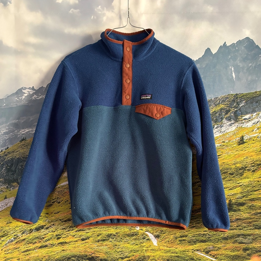 Patagonia Kid's Lightweight Synchilla Snap T Fleece-M (10); Fall 2022